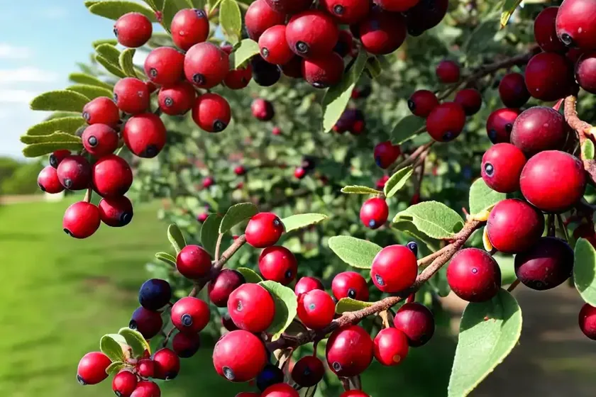 Cotoneaster apiculatus (cranberry cotoneaster) — photo 3
