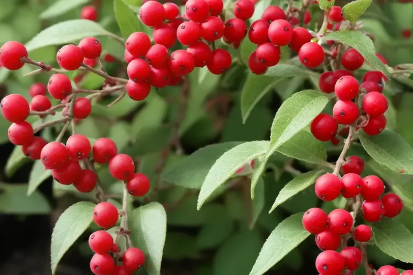 Cotoneaster lacteus (parney cotoneaster) — photo 2
