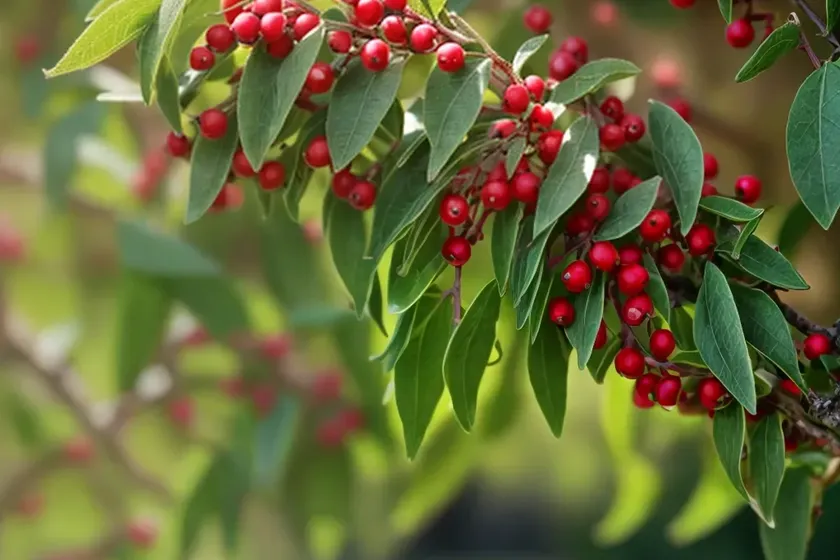 Cotoneaster salicifolius (willow leaf cotoneaster) — photo 2