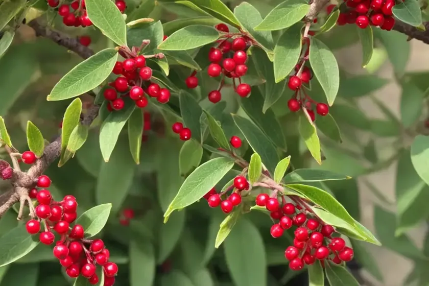 Cotoneaster salicifolius (willow leaf cotoneaster) — photo 3