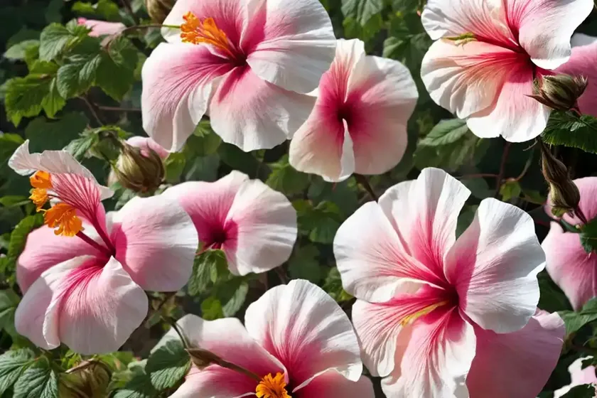 Cotton rose (hibiscus mutabilis) — photo 2
