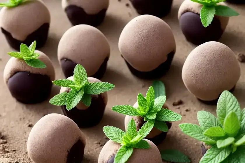 Cotyledon mint truffles (cotyledon) — photo 3