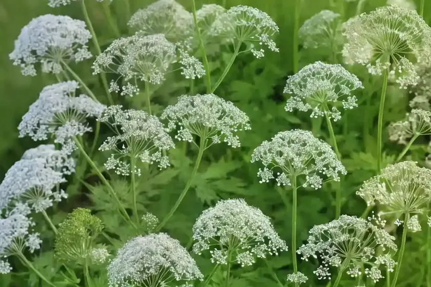 Cow-parsley (anthriscus sylvestris) — photo 2