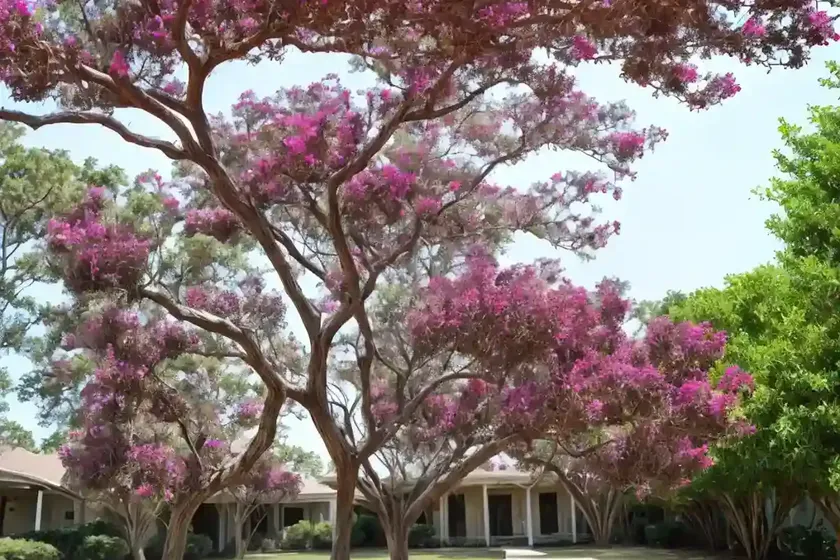 Crape myrtle (lagerstroemia ‘natchez’) — photo 3
