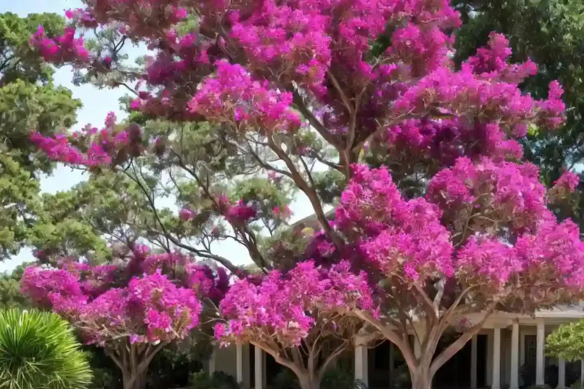 Crape myrtle (lagerstroemia ‘natchez’)