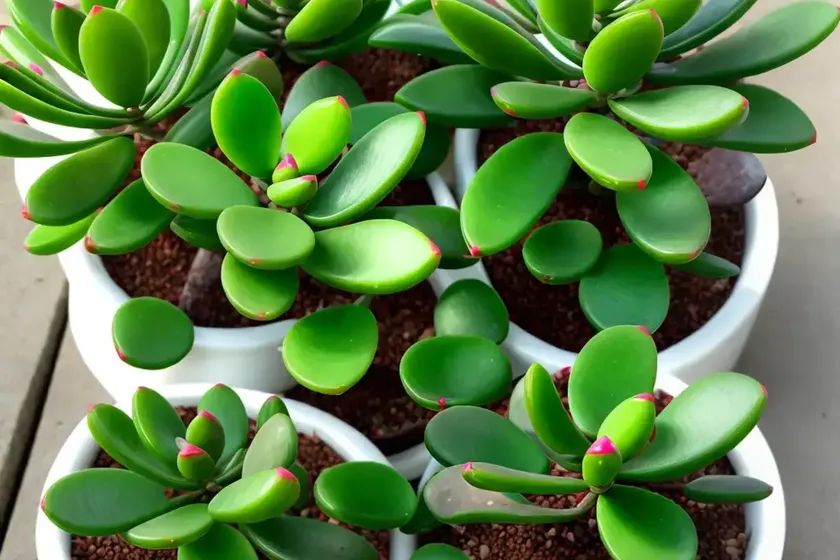 Crassula ovata ‘hummel’s sunset’ (jade plant) — photo 2