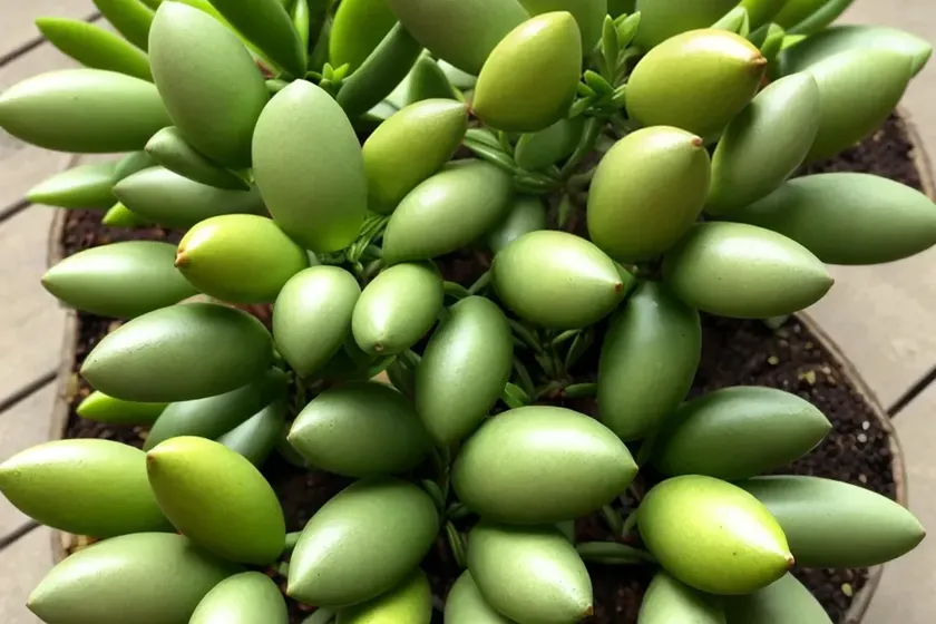 Crassula ovata ‘lemon & lime’ (crassula ovata cv. lemon & lime) — photo 3