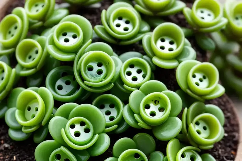 Crassula Perforata (String Of Buttons) — photo 2
