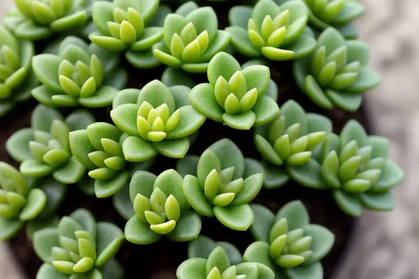 Crassula Perforata (String Of Buttons) — photo 3