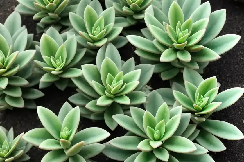 Crassula sarmentosa ‘comet’ (crassula sarmentosa) — photo 2