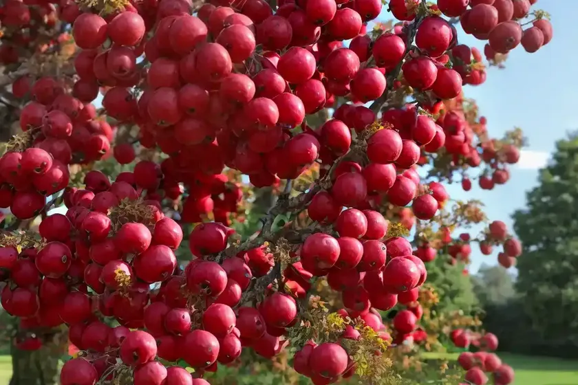 Crataegus laevigata ‘paul’s scarlet’ (english hawthorn)