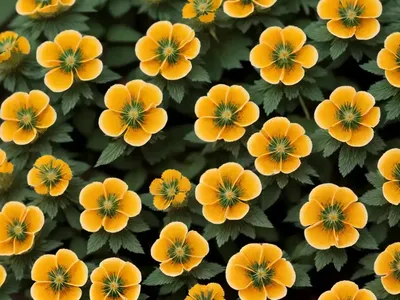 Creeping Cinquefoil (Potentilla Reptans)