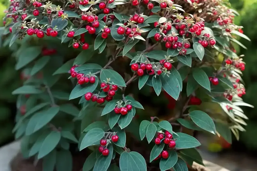 Creeping cotoneaster (cotoneaster adpressus ‘little gem’) — photo 3