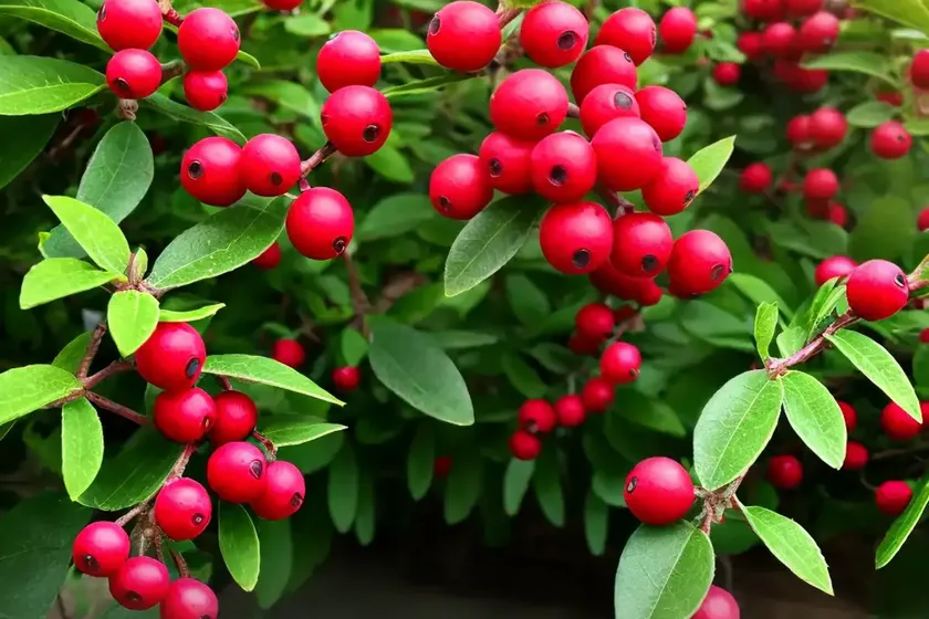 Creeping cotoneaster (cotoneaster nanshan) — photo 2