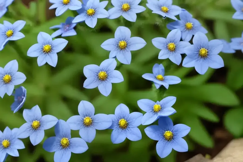 Creeping-forget-me-not (omphalodes verna) — photo 2