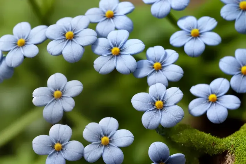 Creeping-forget-me-not (omphalodes verna) — photo 3