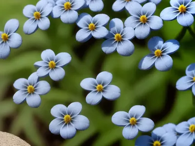 Creeping-forget-me-not (Omphalodes Verna)