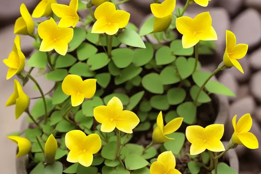 Creeping yellow woodsorrel (oxalis corniculata) — photo 3