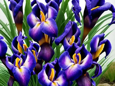 Crimean Iris (Iris Lutescens)