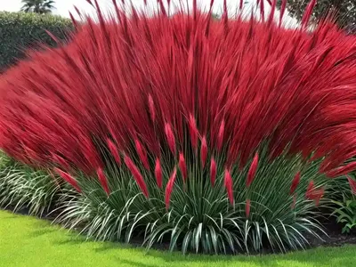 Crimson Fountaingrass (Pennisetum Setaceum)