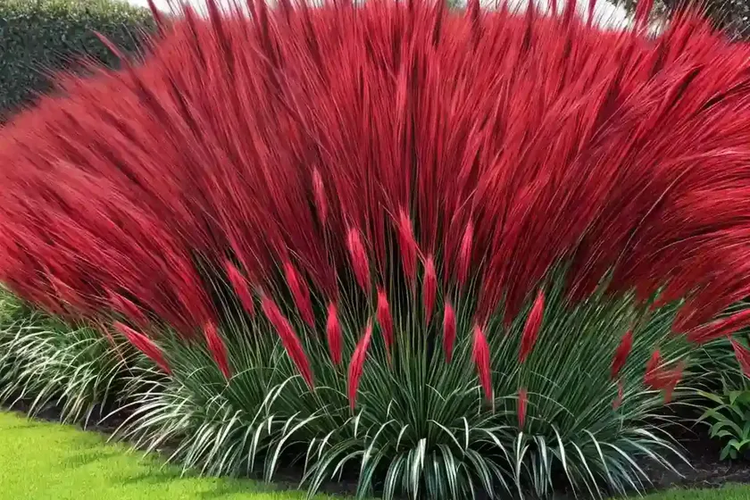 Crimson Fountaingrass (Pennisetum Setaceum)