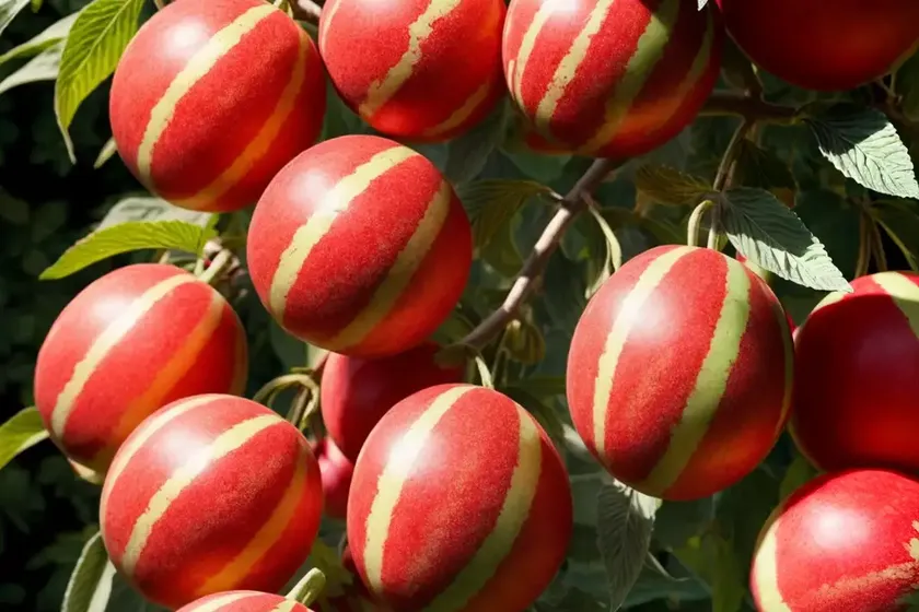 Crimson sweet watermelon (citrullus lanatus ‘crimson sweet’) — photo 2