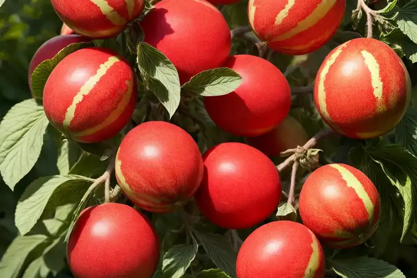 Crimson sweet watermelon (citrullus lanatus ‘crimson sweet’) — photo 3