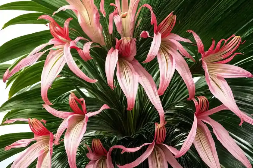 Crinum procerum var. splendens (queen emma lily) — photo 2