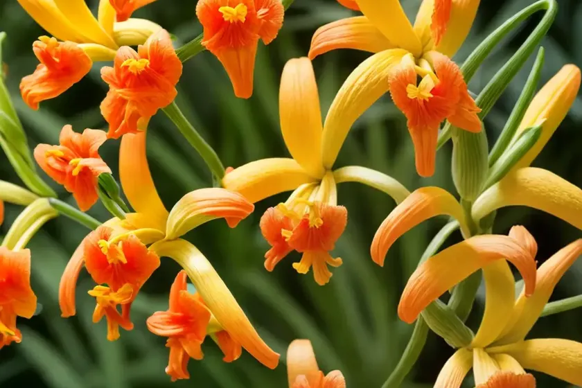 Crocosmia ‘limpopo’) — photo 2