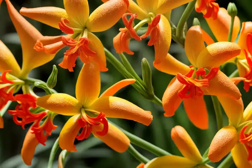 Crocosmia ‘limpopo’) — photo 3