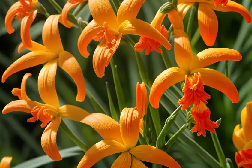 Crocosmia lucifer (crocosmia ‘lucifer’) — photo 3