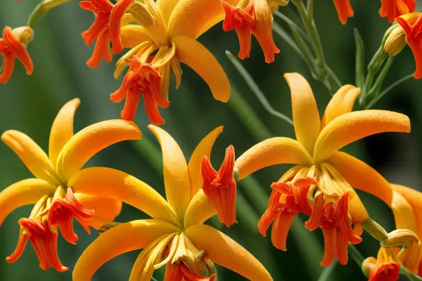 Crocosmia lucifer (crocosmia ‘lucifer’)