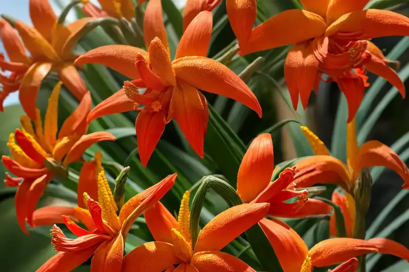 Crocosmia ‘lucifer’ (montbretia) — photo 3