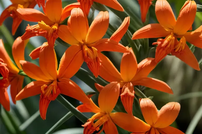 Crocosmia ‘lucifer’ (montbretia)