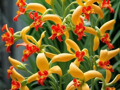 Crocosmia X Crocosmiiflora ‘Babylon’)