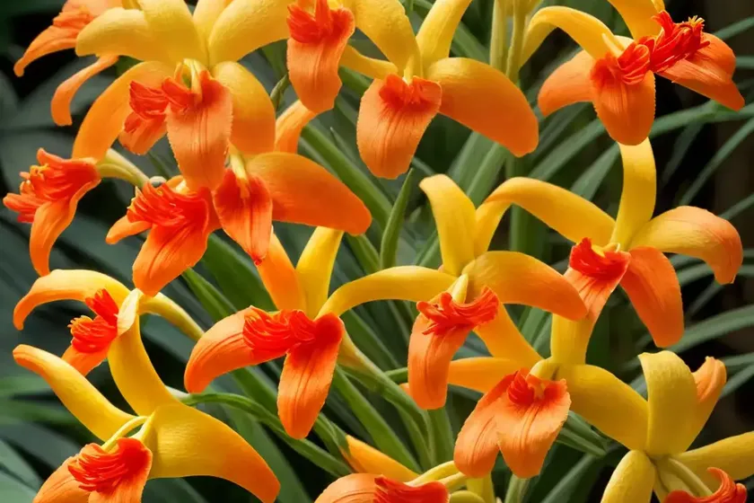 Crocosmia x crocosmiiflora ‘george davison’) — photo 3