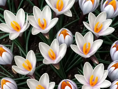 Crocus Chrysanthus ‘Romance’ (Snow Crocus)