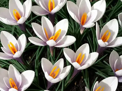 Crocus Chrysanthus ‘Zwanenburg Bronze’ (Snow Crocus)