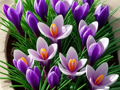 Crocus Fleischeri)