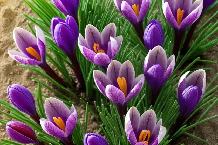 Crocus kotschyanus (autumn crocus) — photo 2