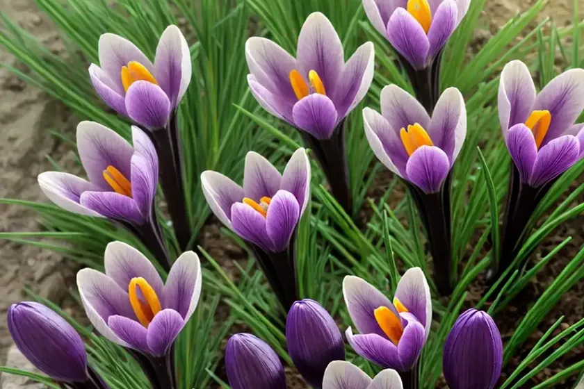 Crocus kotschyanus (autumn crocus) — photo 3
