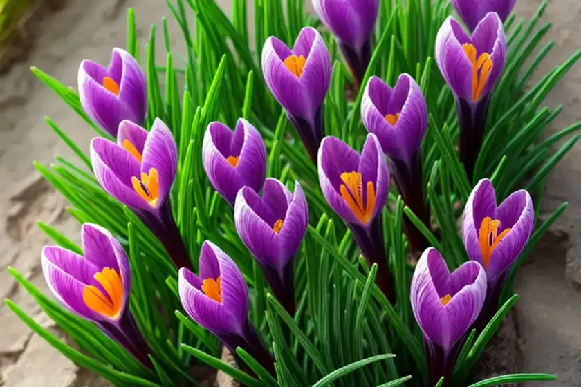 Crocus kotschyanus (autumn crocus)