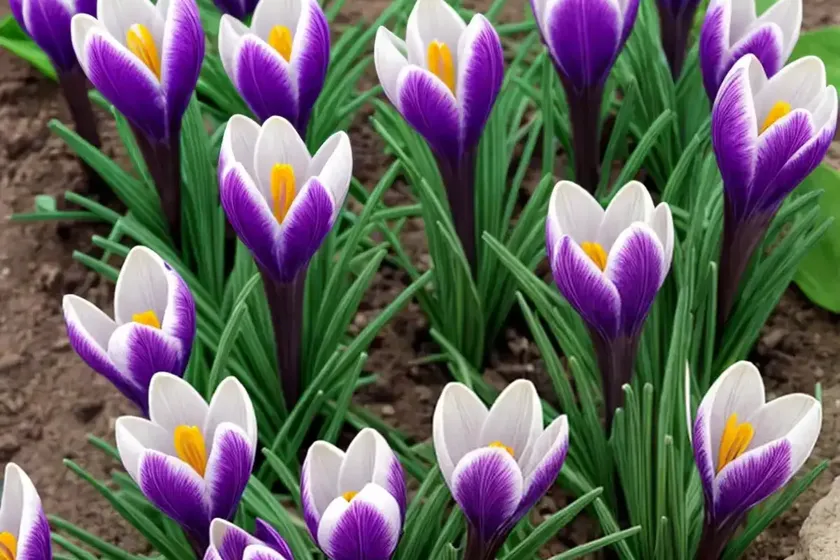 Crocus minimus ‘spring beauty’) — photo 2