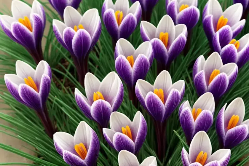 Crocus minimus ‘spring beauty’) — photo 3