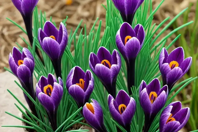 Crocus pulchellus (autumn crocus) — photo 2