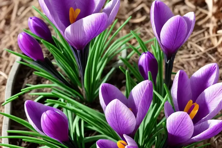 Crocus pulchellus (autumn crocus) — photo 3
