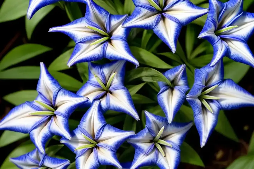 Cross gentian (gentiana cruciata ‘blue cross’) — photo 2