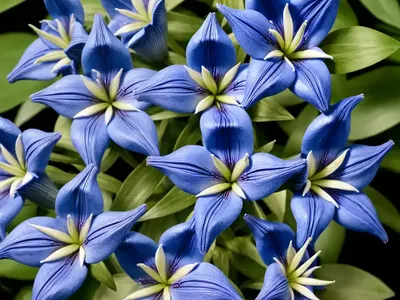 Cross Gentian (Gentiana Cruciata ‘Blue Cross’)