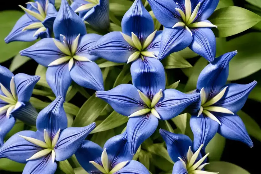 Cross gentian (gentiana cruciata ‘blue cross’)
