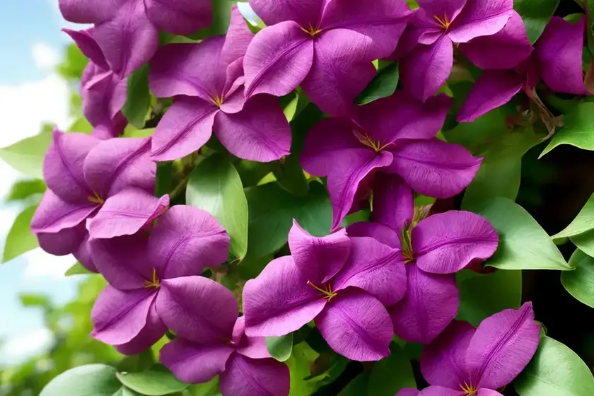 Cross vine ‘contessa sara’ (bignoniaceae) — photo 2